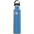 thumbnail image 4 of ELK Insulated Water Bottle with Standard Mouth Flex Lid - Double Wall Stainless Steel, Dishwasher Safe - Keep Drinks Cold or Hot for Hours - BPA-Free & Phthalate-Free Hydration (Pacific Blue, 24 Oz), 4 of 7