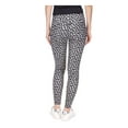 thumbnail image 2 of MICHAEL Michael Kors Women's Floral-Print Leggings Regular Black M B4HP, 2 of 3