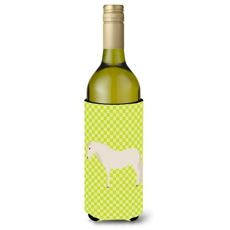 

Carolines Treasures BB7731LITERK Paso Fino Horse Green Wine Bottle Beverge Insulator Hugger