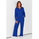thumbnail image 3 of Conjunto Deportivo PRETTYGARDEN Sudadera con Media Cremallera y Pantalones Palazzo de Pierna Ancha M, 3 of 8