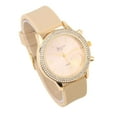 thumbnail image 3 of Simone Chic Valentine's Day Beautiful Ladies I Love You Forever 6 pc Jewerly Set with Colorful Rubber Band Bling Watch - Matching Earrings and Heart Pendent Necklace - ST10370 (Gold Luggage), 3 of 7