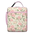 thumbnail image 5 of Botanical Insulated Lunch Bag Box Teen Reusable Lunch Bag Fit Most Bento Boxes Cooler Tote Bag Office Beach, 5 of 6