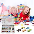 thumbnail image 7 of Toy Cars Organizer Storage Case Container. Toys Display Carrying Holder with 4 Size of Slots (Box Only), 7 of 7