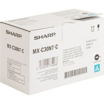 Sharp, SHRMXC30NTC, Cyan Toner Cartridge, 1 Each
