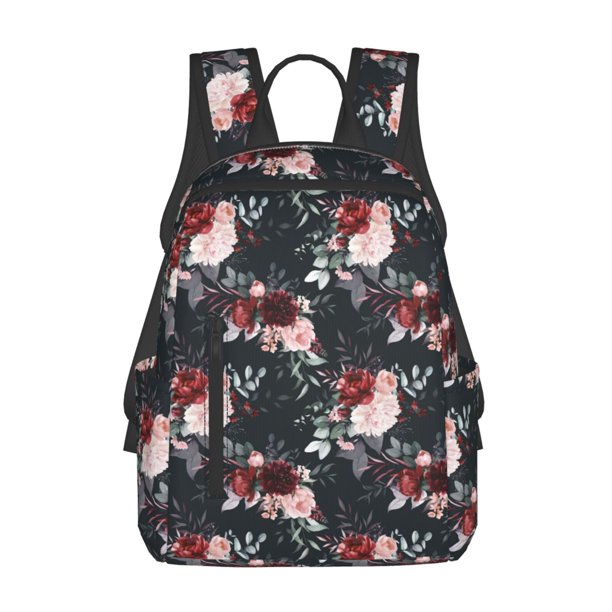 Easygdp Watercolor Floral para Easygdp Yak - Mochila Casual Ligera y Resistente para Viaje y Senderismo para Hombres y Mujeres