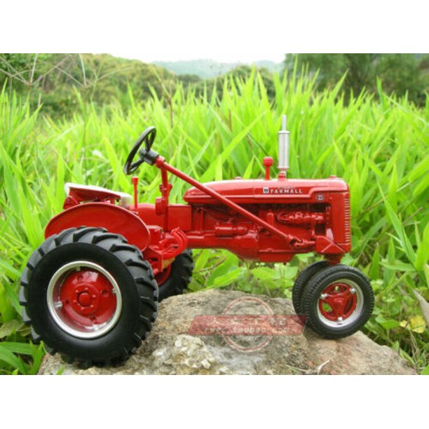 Diecast Farmall B Red Agricultural Tractor Model Toys Vehicles Gifts 1