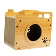 thumbnail image 3 of Rascador de garra para gatos, decoración, protección, cartón, adorno, suministros para mascotas, casa de cama duradera para perros, interior, sala de, 3 of 8