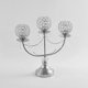 thumbnail image 2 of Candelabro de cristal con 3 brazo de decorativos para la decoración del comedor del hogar de la sala de estar Sunnimix Soportes de cristal, 2 of 7