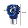 thumbnail image 2 of Ventilador de humidificación recargable USB-Azul cielo estrellado [Ventilador de niebla de hielo] Modelo recargable, 2 of 6
