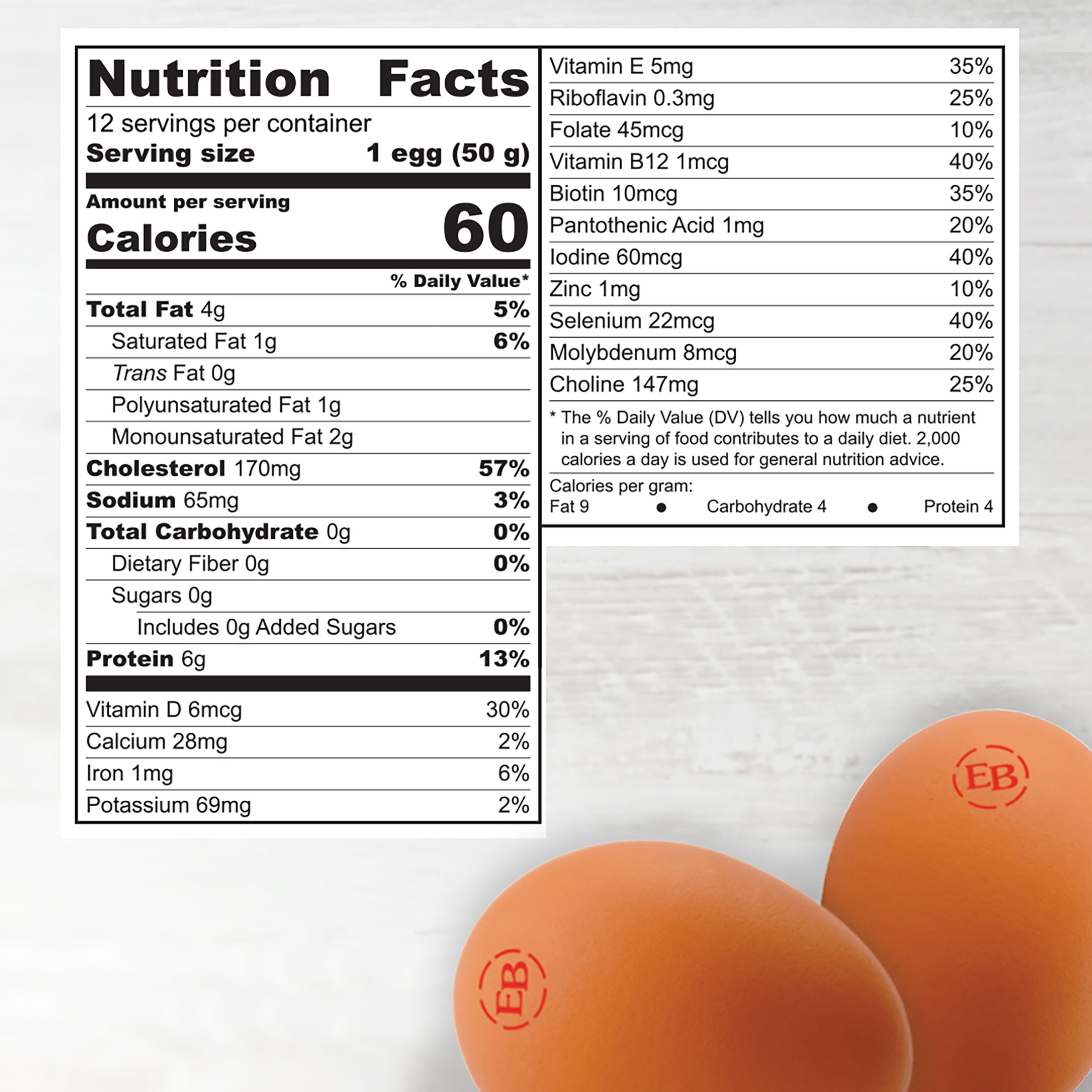 Eggland's Best 100% USDA Organic Certified Large Brown Eggs, 12 count - image 3 of 16