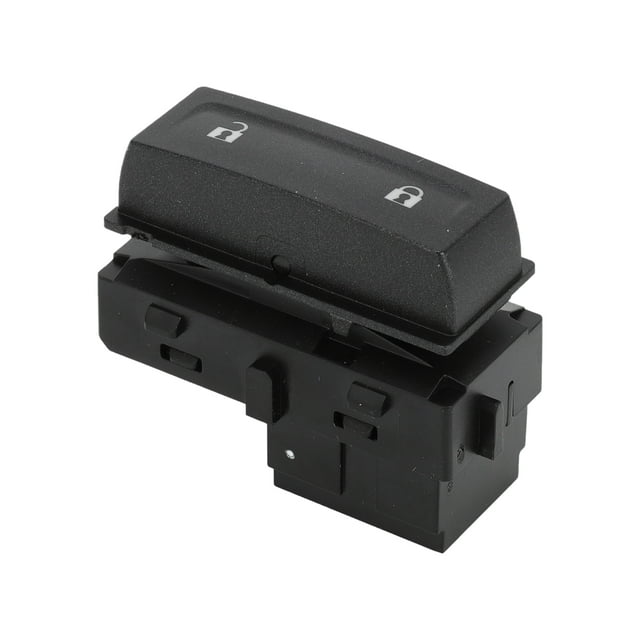 Interruptor de bloqueo de puerta de automóvil Unique Bargains No.22901816 para Cadillac ATS para Chevrolet Silverado 1500 de plástico y metal negro