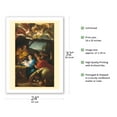 thumbnail image 2 of The Adoration of the Shepherds - Jesus Mary and Joseph - Vintage Religious Art by Giorgione c.1505 - Bamboo Fine Art 290gsm Paper Print (Unframed) 24x32in, 2 of 4