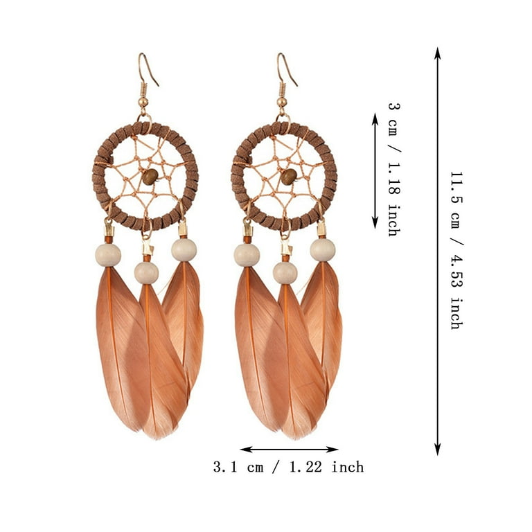 Long post sales earrings walmart