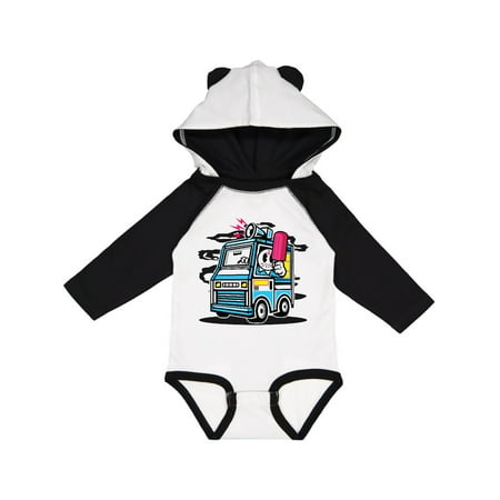 

Inktastic Ice Cream Truck Gift Baby Boy or Baby Girl Long Sleeve Bodysuit