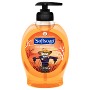Softsoap Liquid Hand Soap Pump, Halloween Collection Full Moon Orange, All Skin Type, 5.5 oz