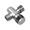 thumbnail image 2 of G1/2 "válvu desviadora cabezal de válvu desviadora conector en T adaptador de fregadero de baño adaptador en T válvu desviadora BLESIY Válvula de desvío, 2 of 8