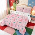 thumbnail image 2 of Manfei Cute Animals Full Size Comforter Sets,Christmas Print Bedding Comforter Set,Xmas Reversible,3-Piece,1 Comforter and 2 Pillowcases, 2 of 7