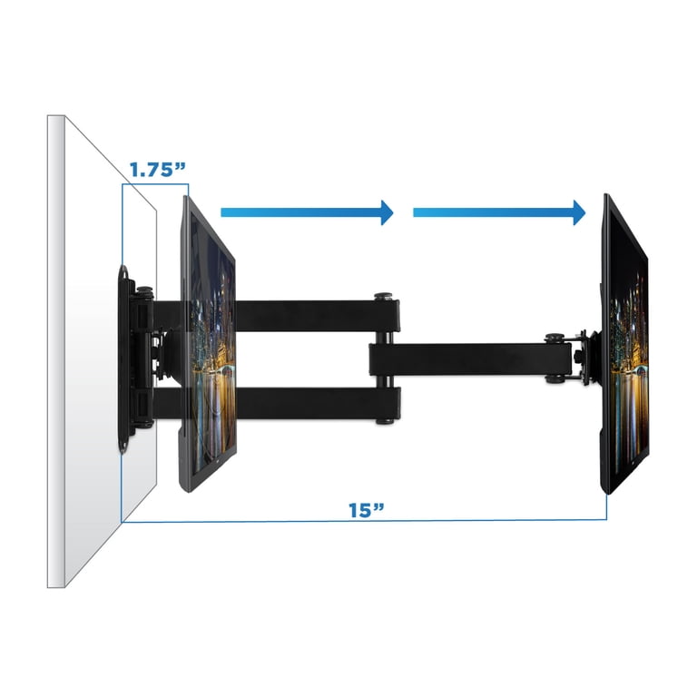 Mount-It! Full Motion TV Wall Mount, 20-30 Inch, 15" Arm photo 2