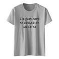 thumbnail image 5 of SHITINN Womens Sarcastic T Shirts with Funny Sayings Novelty Graphic Tees for Women Womens Casual Tops Short Sleeve Womens Tops Fashion Clothing, 5 of 5