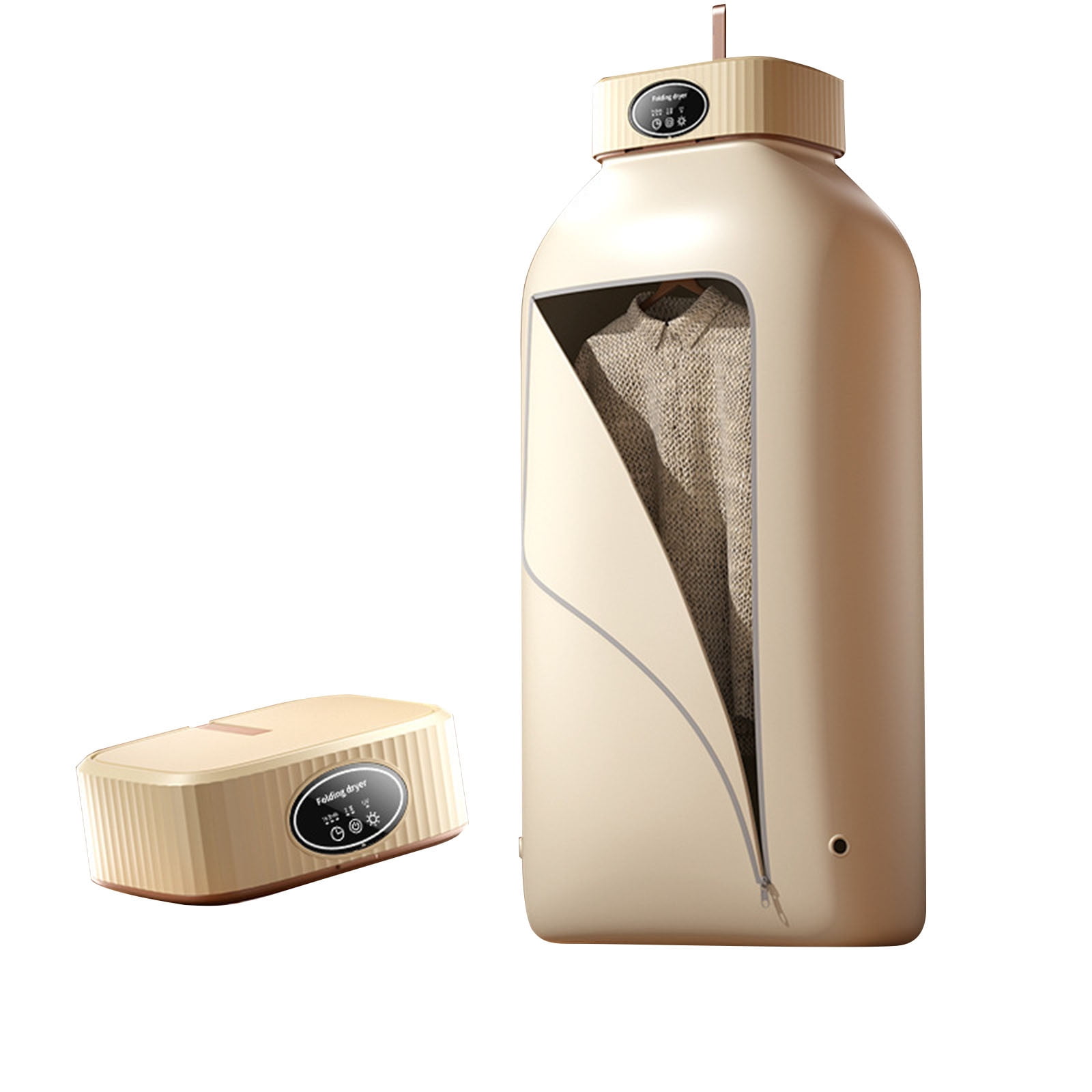KQJQS Portable Laundry Dryer, Multifunctional Portable Dryer Machine, 2 Gear Adjustable Mini Indoor Clothes Dryer With Dryer Bag