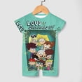 thumbnail image 4 of The Loud House Baby Bodysuit Soft & Breathable Infant Romper Unisex Short Sleeve Jumpsuit Ideal for 3 to 24 Months, 4 of 8