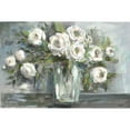 thumbnail image 3 of Tre Sorelle Studios 24x17 Black Modern Framed Museum Art Print Titled - Soft Blooms Still Life, 3 of 5