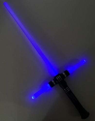 blue crossguard lightsaber