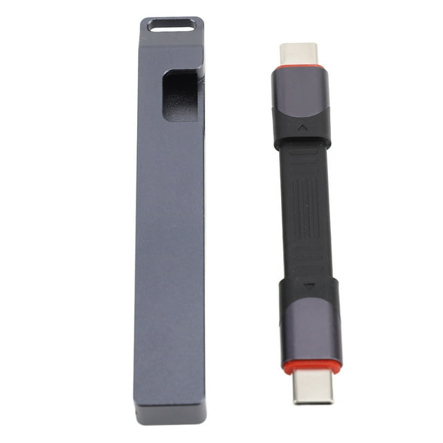 Cable Del USB 4.0, Varón De Carga Rápido Corto Plano Al Cable Masculino PD60W Del USB 4.0 Para El Ordenador Portátil
