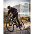 thumbnail image 3 of ANCHEER Gladiator 500W 26" Electric Bike for Adults, Electric Mountain Bike with 1.95 Inch eMTB Tire, 48V 10.4Ah Battery, 7 Speed，Front Suspension，Adults Electric Bicycle UL2849 Certified, 3 of 10