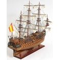 thumbnail image 2 of Sailboat Model with Chrome and Brass Fittings, 2 of 2
