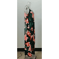 thumbnail image 6 of Plus size Europe and the United States cross-border plus size summer new station flower print loose slip dress long skirt, 6 of 8