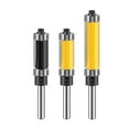 Precise Trimming Router Bit Double Bearing Systems Steel Blade Powder ...
