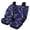 Dragonfly Pattern, variant on Pzuqiu Moth Mandala Car Seat Covers Full Set Front and Rear Seat Cover Set Breathable Easy to Install Automotive Seat Covers Full Set Fit for Sedans Most Sedans