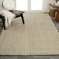 thumbnail image 4 of JONATHAN Y NATURAL FIBER 5 x 8 Area Rug, Espina Hand Woven Herringbone Chunky Jute - Ivory, NFR101B-5, 4 of 9