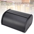 thumbnail image 4 of Caja De Pan, Contenedor De Almacenamiento De Pan De Pan De Hierro Portátil Retro Multifuncional, 4 of 7