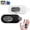 black, variant on Portable Digital Sports Timer for Soccer Referees, Mini Stopwatch Countdown Timer with Clear LCD Display, Pocket Size Timer for Workout Cooking Study Training