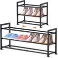 thumbnail image 1 of Expandable Shoe Rack for Closet \uC\uD Adjustable Shoe Rack for Small Space Small Shoe Organizer for Front Door Sturdy Metal, 1 of 7
