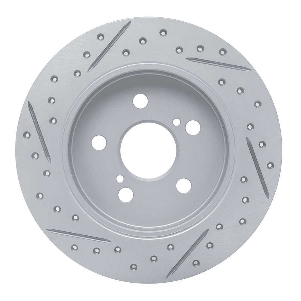 Dynamic Friction Company 830-76083R DFC Geoperformance Rotor - Drilled and Slotted