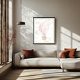 thumbnail image 2 of Pink Hot Air Balloon, Magic Unicorn, Moon, Stars, Girl Nursery - Illustration Watercolor Whimsical Hot Air Balloon Animal Pastel Fantasy Black Framed Wall Art Print 16 x 20 inches, 2 of 4