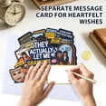 thumbnail image 7 of WaaHome Funny Pop Up Graduation Card - Gen Z Meme Style They Actually Let Me Graduate, Imposter Syndrome Funny Graduation Cards for Him, Her, High School College Grads 5-Layer Humorous Grad Gift, 7 of 7