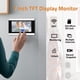 thumbnail image 4 of Sistema inalámbrico de intercomunicación con timbre con vídeo IP, monitor WiFi de 7 pulgadas con cámara de puerta HD de metal (alimentación por cable), videoportero con grabación de tarjeta 32G, aplic, 4 of 5