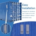 thumbnail image 5 of Paquete de 8 Unidades de Kit de Ventilación de Aire para Contenedor de Envío, Accesorios para Contenedor de Envío Resistente, Kit de Ventilación de Flujo, 5 of 5