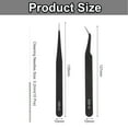 thumbnail image 2 of Kit de herramientas de limpieza de boquillas de impresora 3D Uxcell, 10Pcs agujas de limpieza de boquillas de impresora 3D de acero inoxidable de 0.2mm y 2Pcs pinzas, 2 of 6