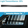 thumbnail image 2 of Automotive Window Tint Film Heat Block Scratch Resistant 35% VLT 0.5x5m Car Ceramic Tint Black PET, 2 of 6