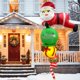 thumbnail image 2 of Papá Noel inflable navideño OurWarm de 8 pulgadas con luces LED, 2 of 7