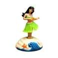 thumbnail image 1 of Muñeca hawaiana para salpicadero de niña, juguete bailando, figuritas, adorno agitador, muñeca Interior del coche para decoración del hogar, oficina, , Verde, 1 of 8