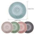 thumbnail image 2 of Drain Silicone Hair Bathtub Stopper Shower Catcher Cover Sink Floor Blocking Plastic Anti Strainer Strainers Flexible, 2 of 7