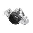 thumbnail image 1 of Unique Bargains Wall Ceiling Mount Iron 3/4' (20mm) Adjustable Pipe Bracket Clamp 5 Pack, 1 of 6