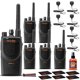 thumbnail image 1 of 6x Motorola BPR40 Mag One 4W 8Ch UHF Radio Bidirecc. (BPR40-U8) + 6x Mic. Altavoz Remoto HKLN4606 + Spray Desinf. para Mic. + 6x Paño Microfibra + Correas Velcro, 1 of 6