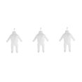 thumbnail image 4 of WORGEOUS 3pcs Kid Mannequin Full Body Adjustable Faceless Mannequin Torsos Child Dress Form Realistic Adjustable Detachable Manikin Body Display With Metal Base For Children, 4 of 8